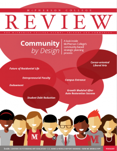 The Review magazine cover