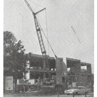 1970 Quadrangle_Miller Library Construction