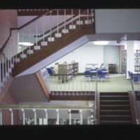 Miller Library First Floor Stairs
