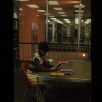 Student Studying on Second Floor