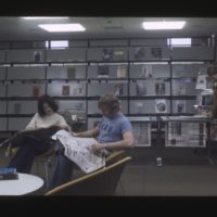 Students Reading Periodicals