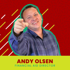 Andy Olsen, Financial Aid Director
