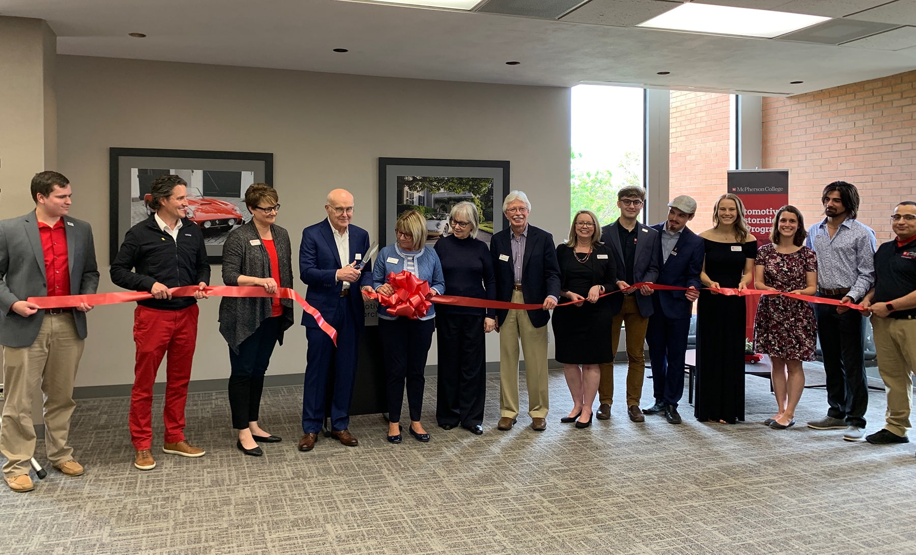 McPherson College Automotive Restoration Dedicates New Research Center On Campus In Honor Of Classic Car Restoration Expert Paul Russell And Company