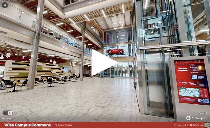 Campus Commons virtual tour