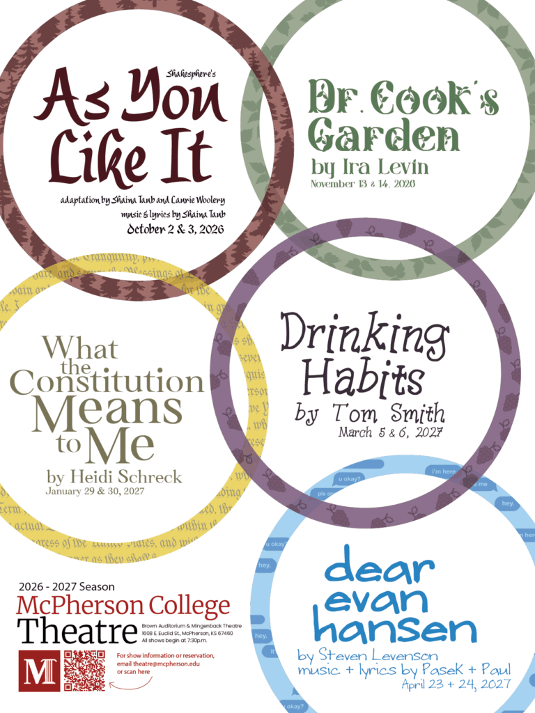 26-27 Theatre Season poster