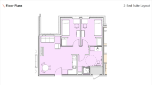 Lehmer St Apt-2bd layout