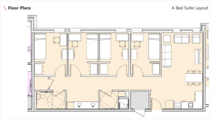 Lehmer St Apt-4bd layout